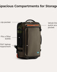 Sac à dos à roulettes Blast 43L