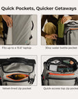 Sac à dos à roulettes Blast 43L