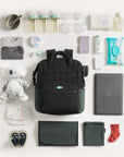 diaper backpack large black black