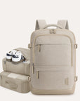 Sac à dos de voyage extensible Falco 40L approuvé par les compagnies aériennes