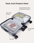 Valise cabine rigide légère Daren 16-20 pouces
