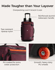 Sac à dos à roulettes Blast 43L