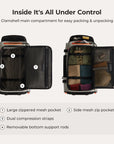 Sac à dos à roulettes Blast 43L