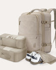 Sac à dos de voyage extensible Falco 40L approuvé par les compagnies aériennes