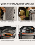 Sac à dos à roulettes Blast 43L