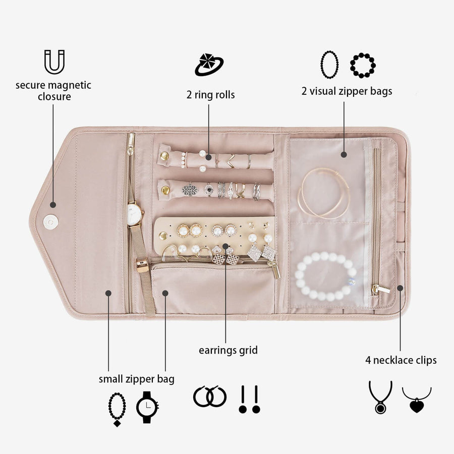 Organisateur de bijoux pliable Peri 