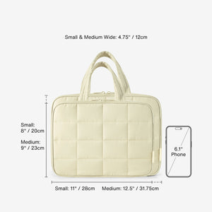 Trousse de toilette multifonctionnelle SpaceSaver Puffy