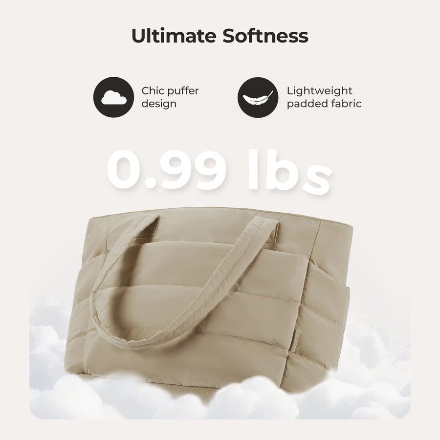 Sac fourre-tout matelassé Bagsmart 20L avec compartiment pour ordinateur portable 15,6" 