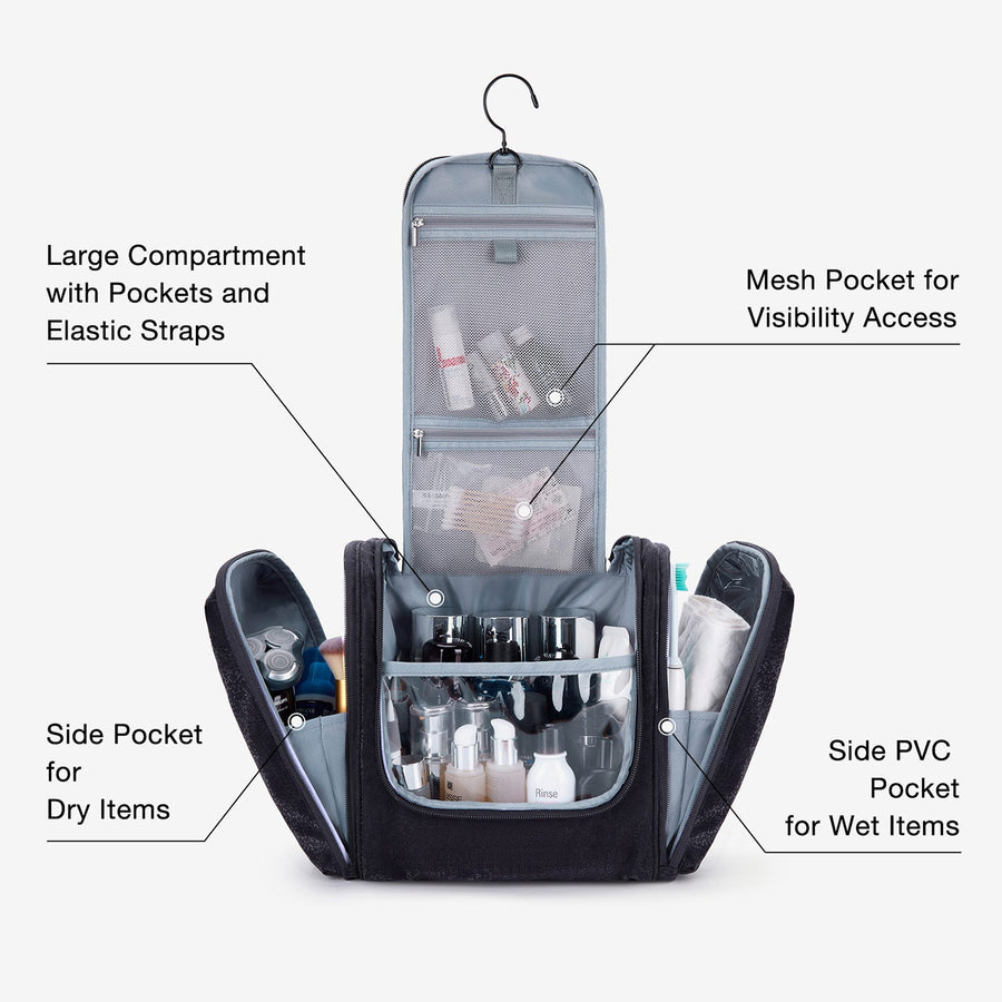 Trousse de toilette à suspendre Atlas Travel