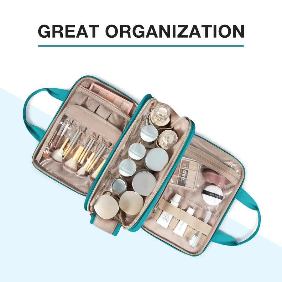 Trousse de voyage résistante à l'eau pour le maquillage 