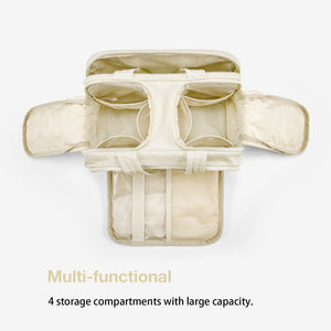 Trousse de toilette multifonctionnelle Zora Spacesaver 4 en 1 Puffy