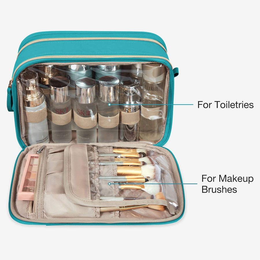 Trousse de voyage résistante à l'eau pour le maquillage 