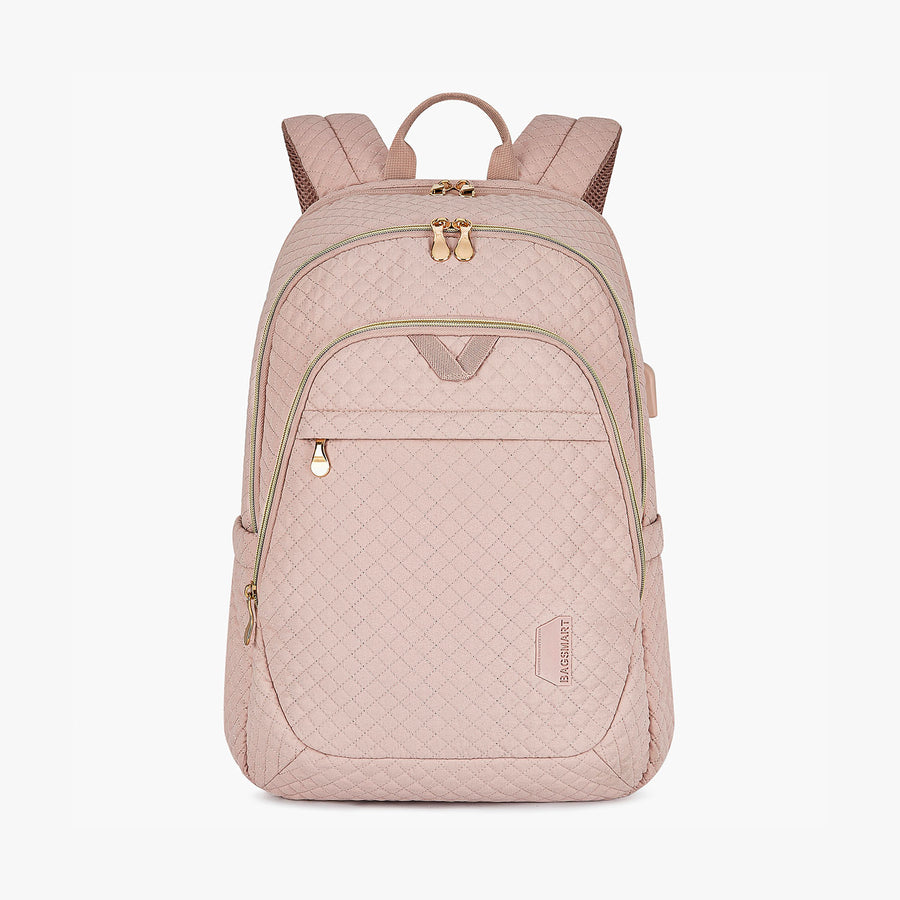 15,6 "Laptop -Rucksack für rosa Frauen