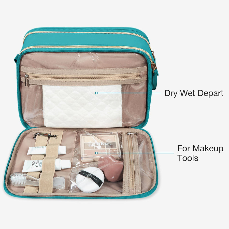 Trousse de voyage résistante à l'eau pour le maquillage 