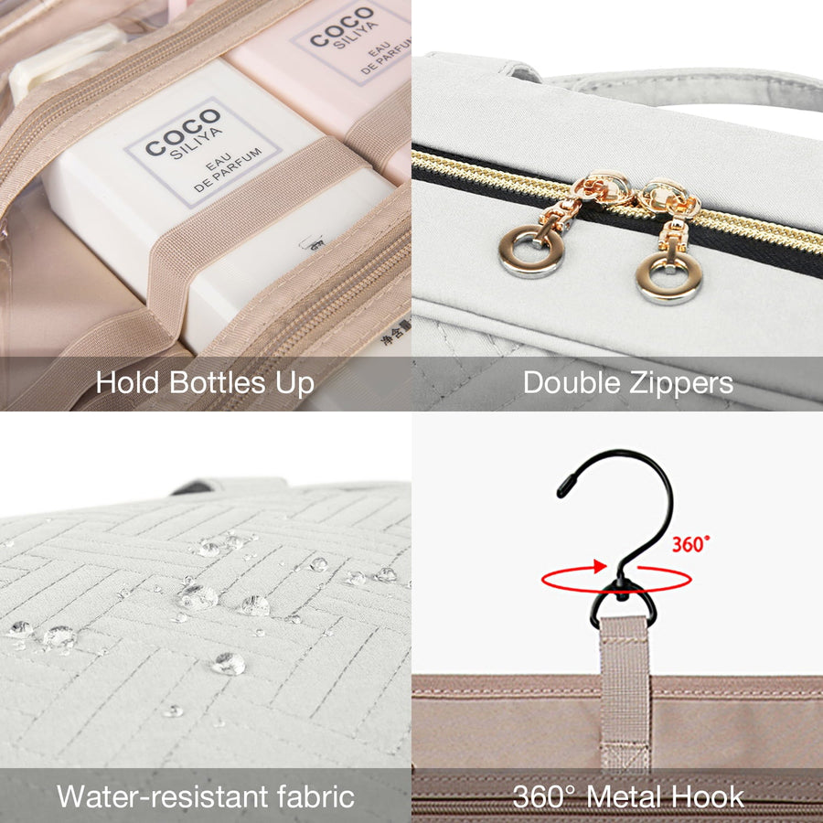 Trousse de toilette Bonchemin Beige The Space Saver