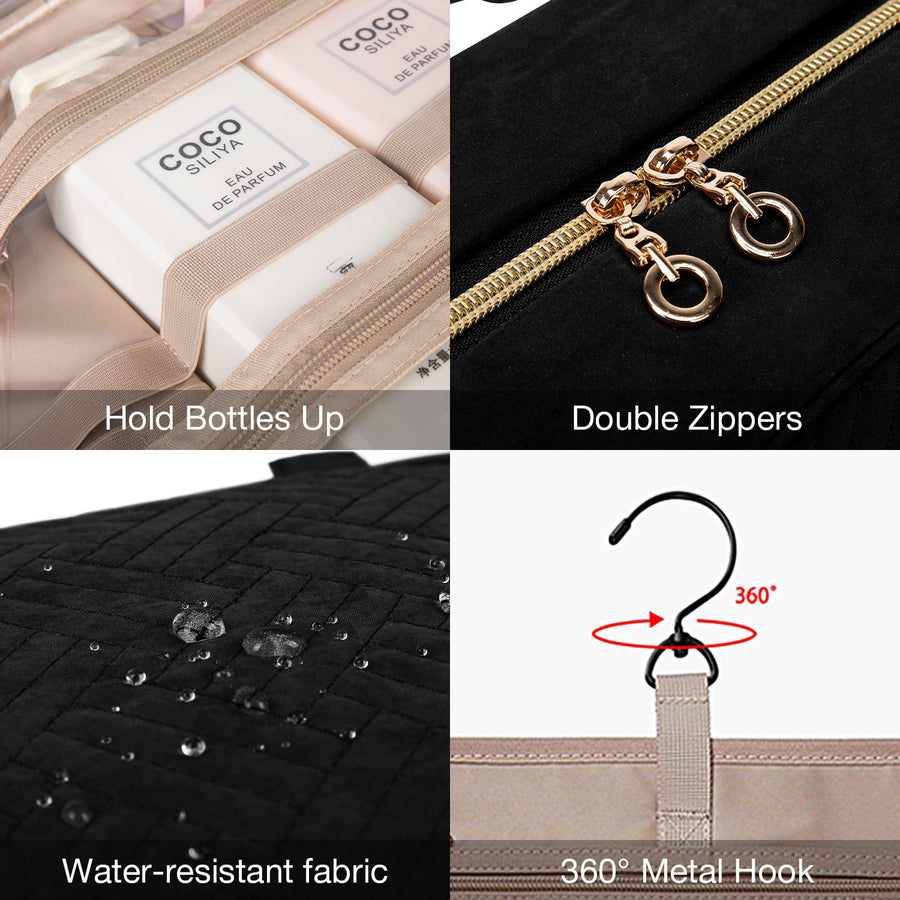 Trousse de toilette Bonchemin Black The Space Saver 