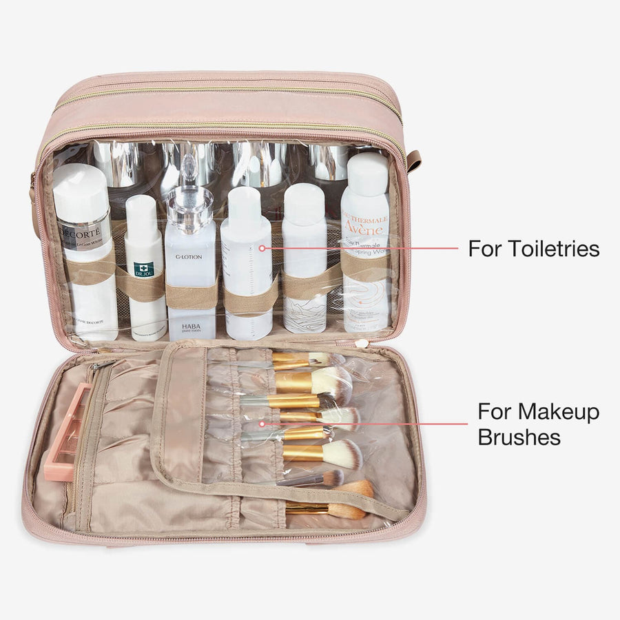 Trousse de voyage résistante à l'eau pour le maquillage 