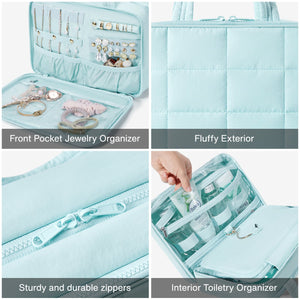 Trousse de toilette multifonctionnelle SpaceSaver Puffy