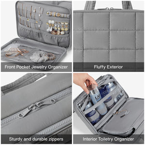 Trousse de toilette multifonctionnelle SpaceSaver Puffy