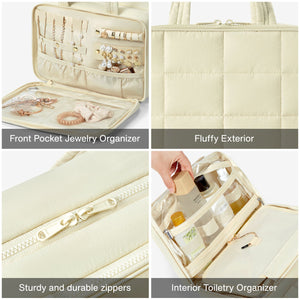 Trousse de toilette multifonctionnelle SpaceSaver Puffy