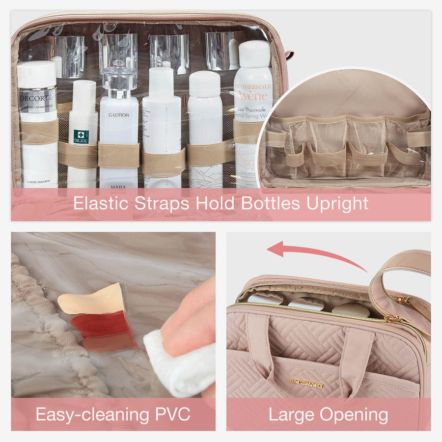 Trousse de voyage résistante à l'eau pour le maquillage 