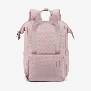 Bonchemin- Versátil mochila de la escuela (rosa)