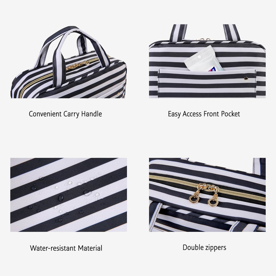 Bonchemin Stripes Sac élastique Sac de toilette