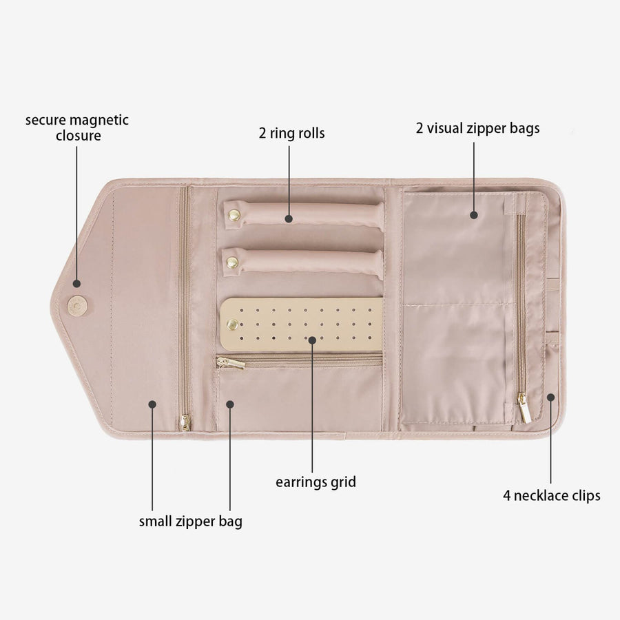 Organisateur de bijoux pliable Peri 