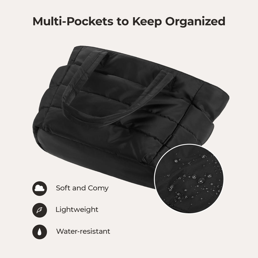 Sac fourre-tout matelassé Bagsmart 20L avec compartiment pour ordinateur portable 15,6" 