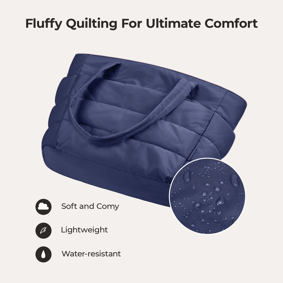Sac fourre-tout matelassé Bagsmart 20L avec compartiment pour ordinateur portable 15,6" 