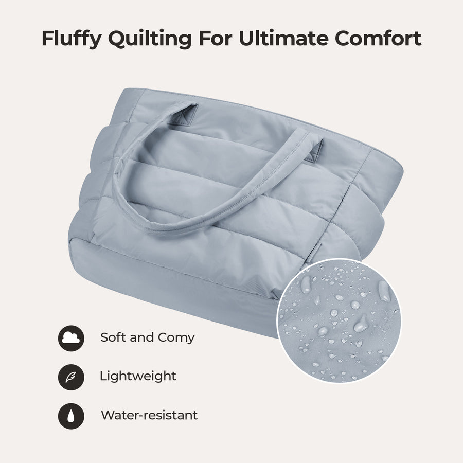 Sac fourre-tout matelassé Bagsmart 20L avec compartiment pour ordinateur portable 15,6" 
