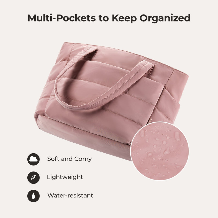 Sac fourre-tout matelassé Bagsmart 20L avec compartiment pour ordinateur portable 15,6" 