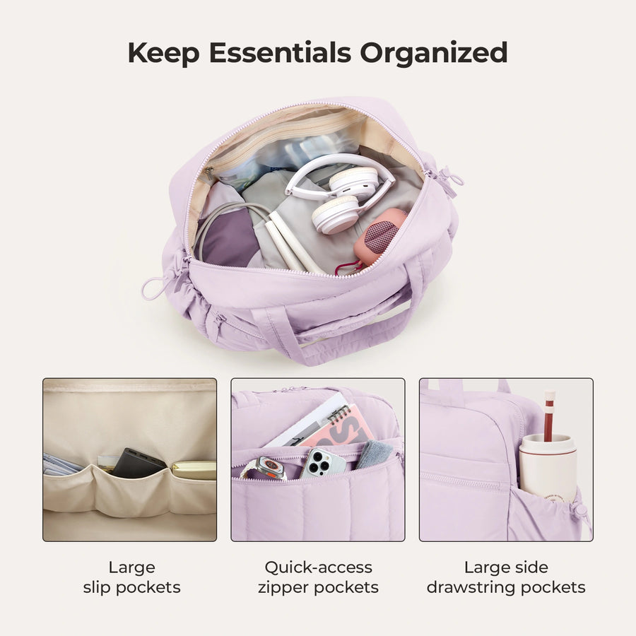 Sac de sport et de voyage Puffy résistant à l'eau