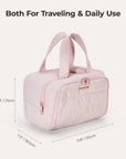 Crush Toiletry Bag & Bubble Puffy Tote Travel Set