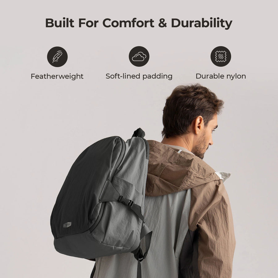 Ensemble de sac à dos de voyage Soar 25L à clapet ouvert à 180°