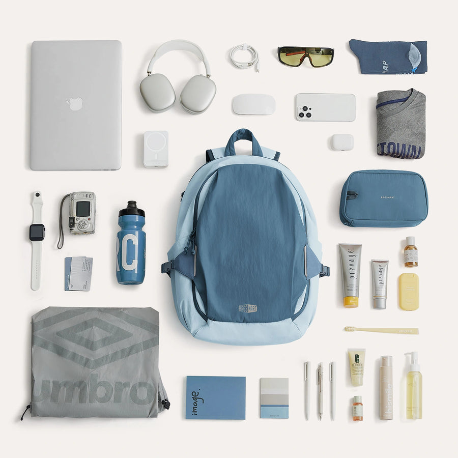 Ensemble de sac à dos de voyage Soar 25L à clapet ouvert à 180°