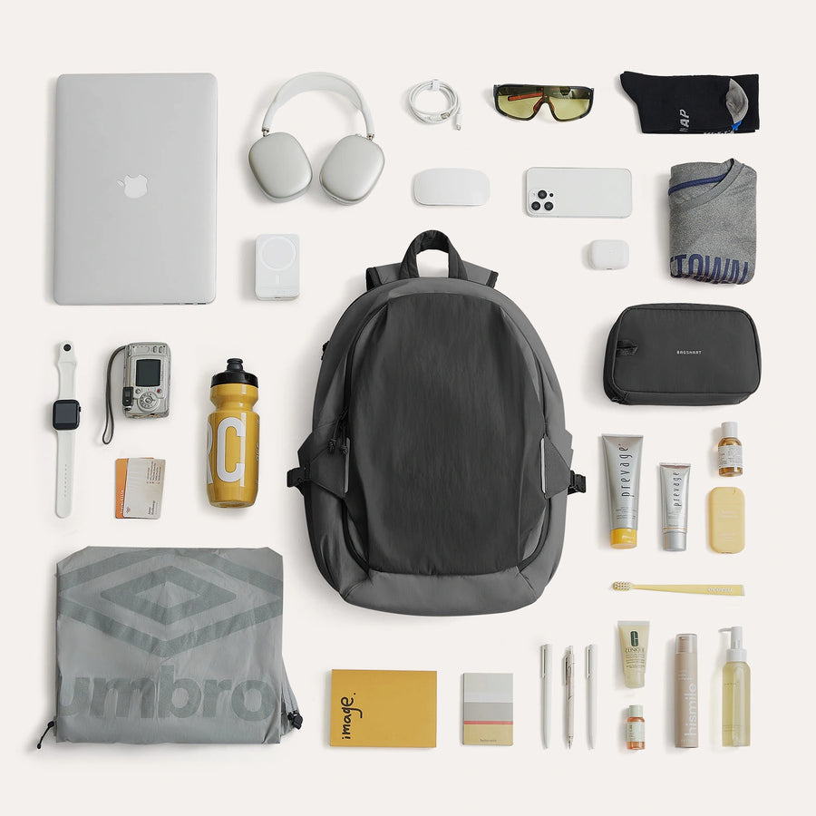 Ensemble de sac à dos de voyage Soar 25L à clapet ouvert à 180°