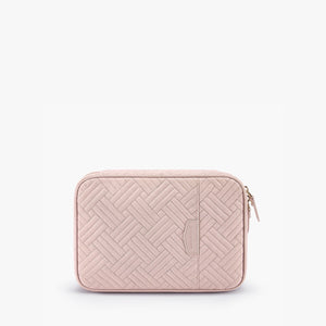 Pink Travel Jewelry Case in Transparent Jewelry Storage-Bagsmart