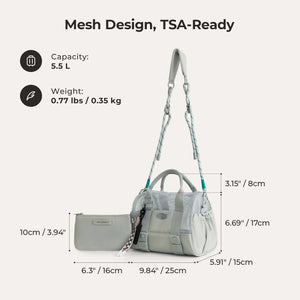 REIKI 5.5L Mesh Mini Duffle