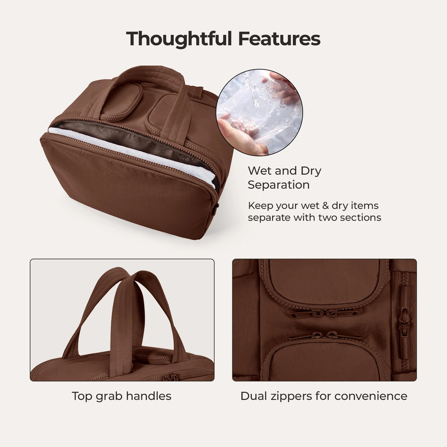 Trousse de toilette multifonctionnelle Zora Spacesaver 4 en 1 Puffy 