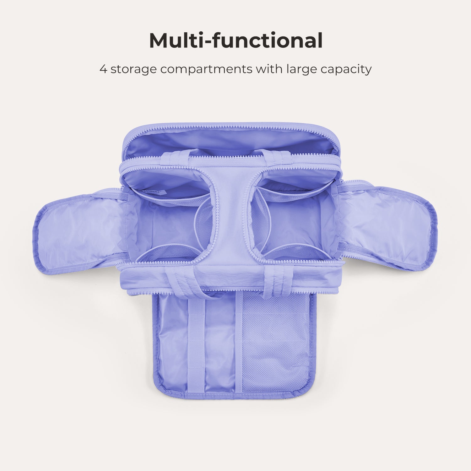 Trousse de toilette multifonctionnelle Zora Spacesaver 4 en 1 Puffy 