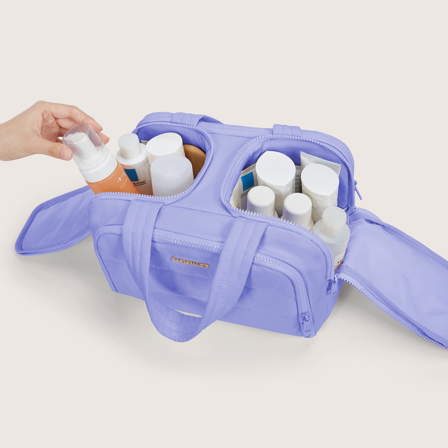 Trousse de toilette multifonctionnelle Zora Spacesaver 4 en 1 Puffy 