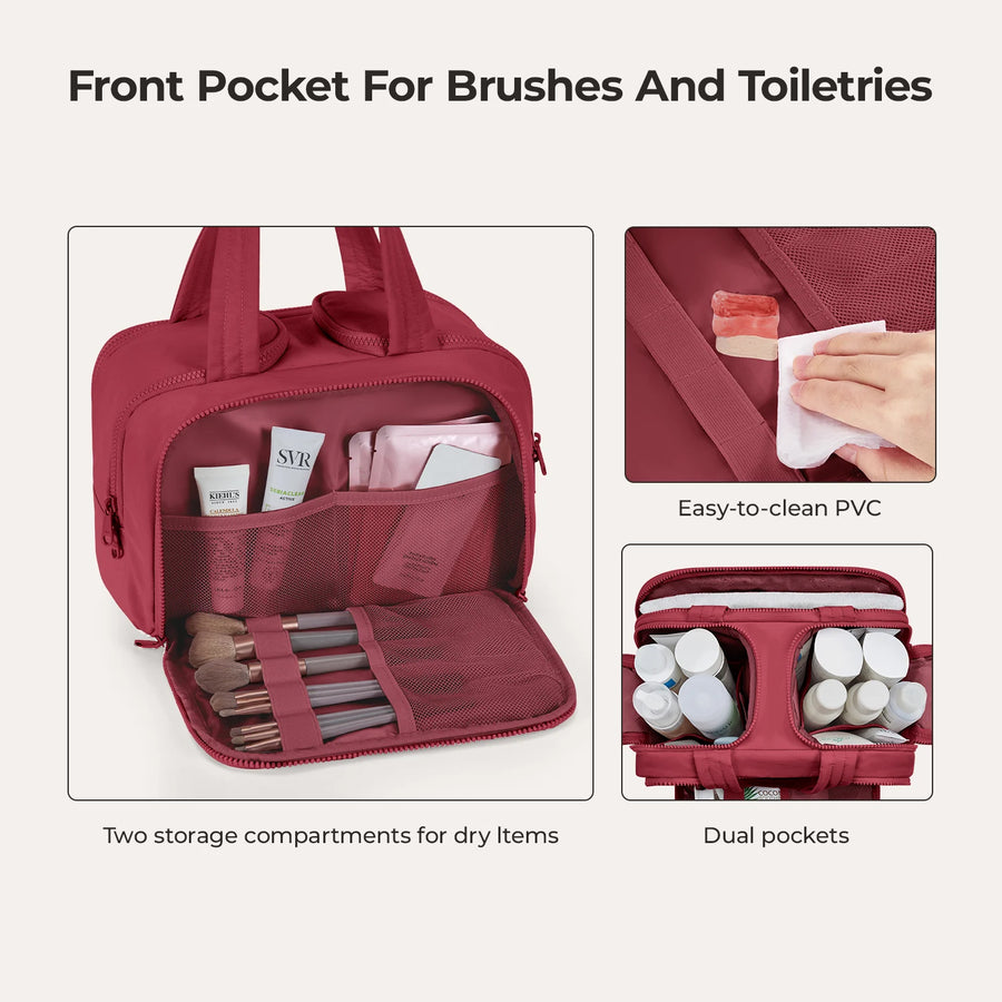 Trousse de toilette multifonctionnelle Zora Spacesaver 4 en 1 Puffy 