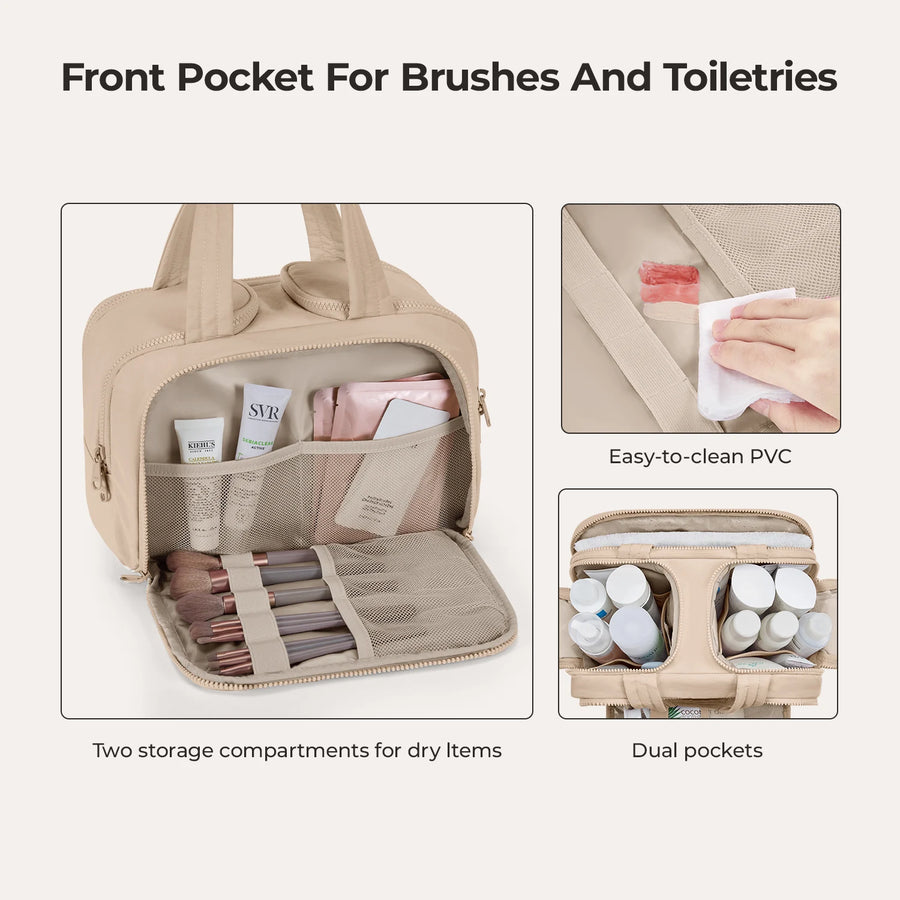 Trousse de toilette multifonctionnelle Zora Spacesaver 4 en 1 Puffy 