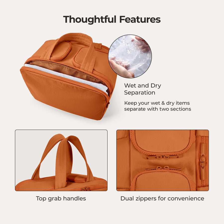 Trousse de toilette multifonctionnelle Zora Spacesaver 4 en 1 Puffy 