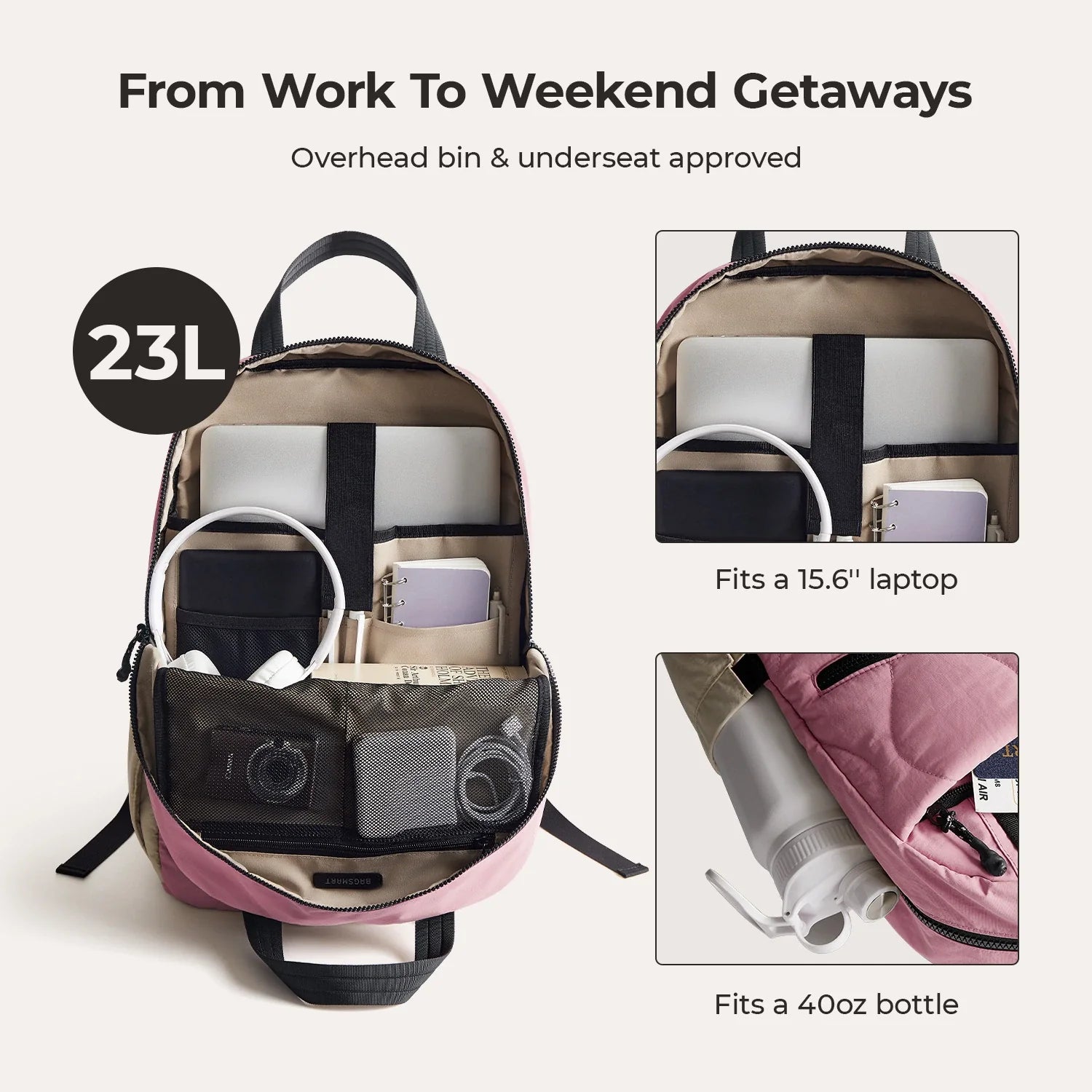 Sac à dos de travail Paz 23L