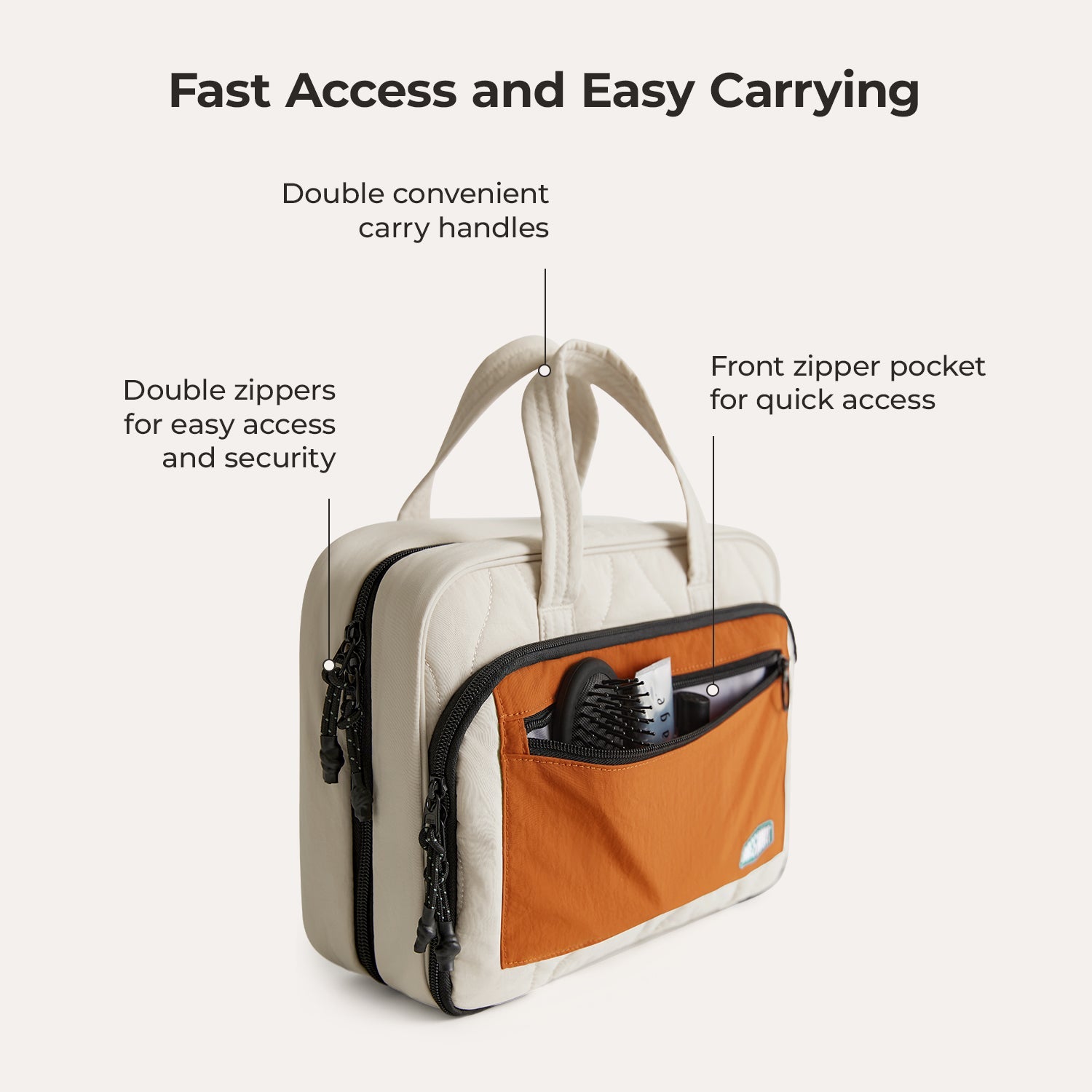 Trousse de toilette suspendue Paz