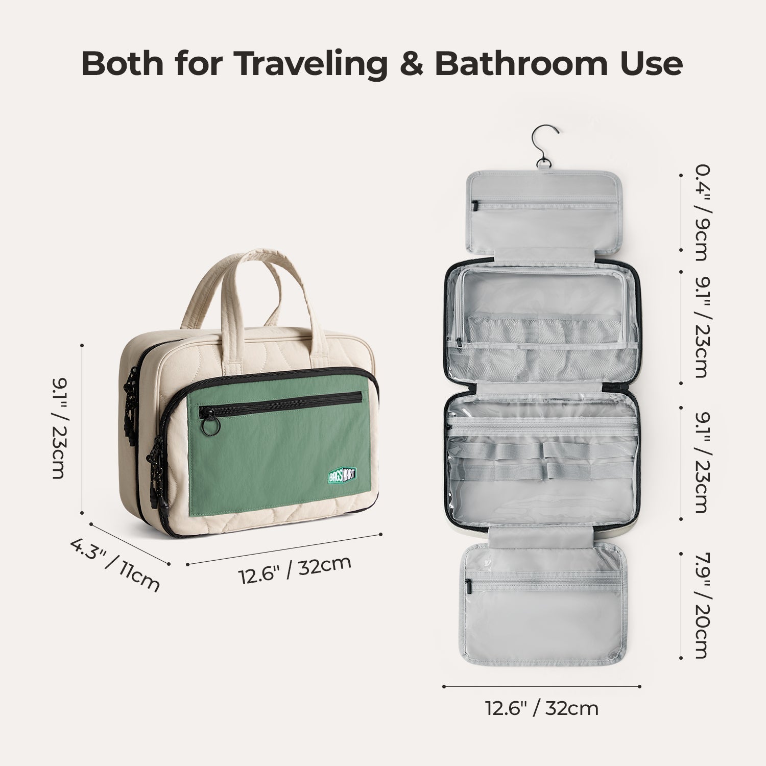 Trousse de toilette suspendue Paz