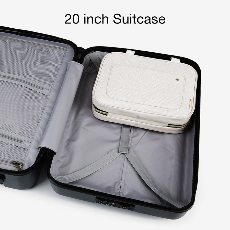 Trousse de toilette Bonchemin Beige The Space Saver
