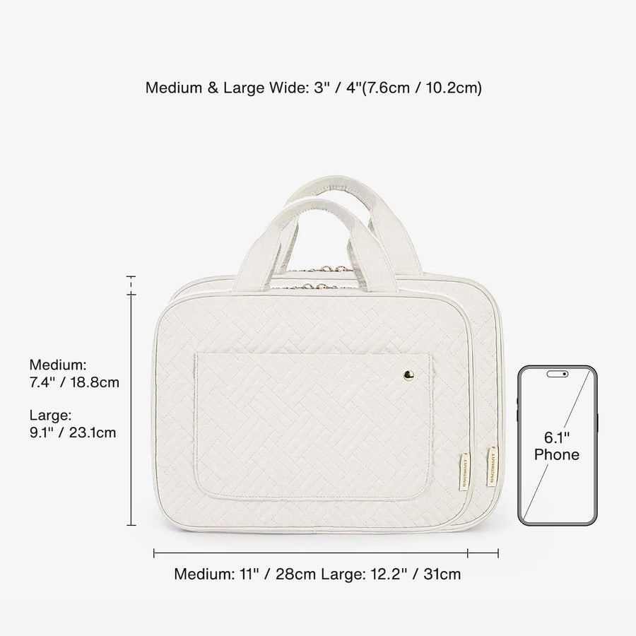 Trousse de toilette Bonchemin Beige The Space Saver